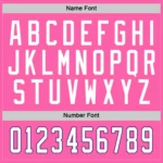 Custom Pink White-Purple So Cool Hockey Jersey - Image 3