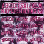 Custom Tie Dye Pink-Black 3D Authentic Baseball Jersey - Image 3