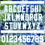 Custom Tie Dye White-Light Blue 3D Authentic Baseball Jersey - Image 4