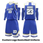 Youth Athletic Basketball Team Uniforms for Sports