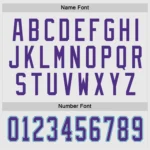 Custom White Purple-Teal So Cool Hockey Jersey - Image 4