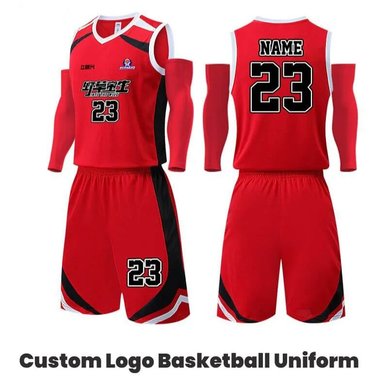 918f4623eb9593075da691153de8acd7fefd1f62fef12daa0db3f83d0888b9a7.webp Bulk Buy Custom Red Basketball Uniform For Youth - Image 1