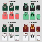 Custom Logo Reversible Basketball Jersey - Image 4