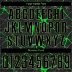 Custom Black Neon Green Sublimation Soccer Uniform Jersey - Image 5