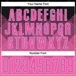 Custom Pink Pink-Black Sublimation Soccer Uniform Jersey - Image 5