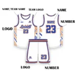 Sage Green Custom Basketball Jerseys Any Name Number Team Logo - Image 2