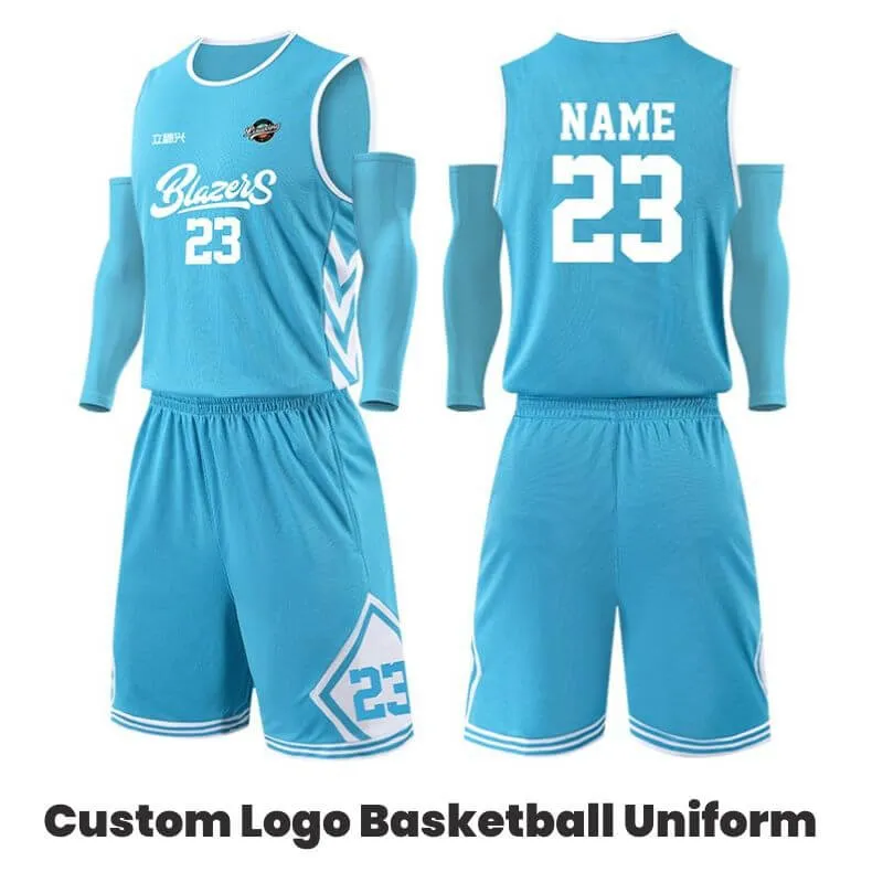 db02f8fdb63b910852726f111b16f58b66c6a35ff4e06189c5119c4394e0ad5c.webp Custom Name Blue Basketball Jersey - Image 1