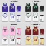 Custom Logo Reversible Basketball Jersey - Image 2