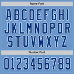 Custom Light Blue Royal-White Hockey Jersey - Image 4