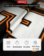 Custom Logo Reversible Basketball Jersey - Image 5