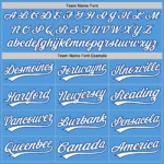 Custom Powder Blue White-Royal Performance Vapor Golf Polo Shirt - Image 4